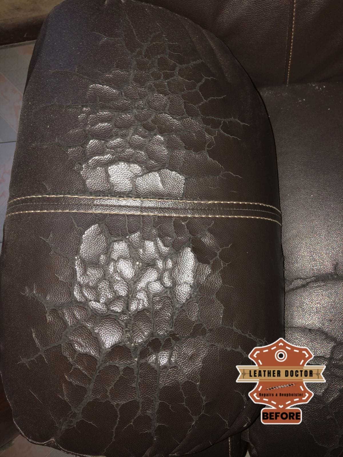 Leather-Doctor-Genuine-Black-Leather-Before